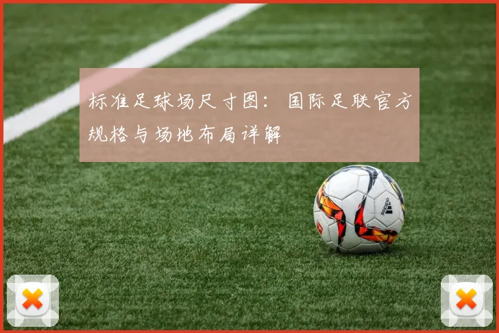 标准足球场尺寸图：国际足联官方规格与场地布局详解